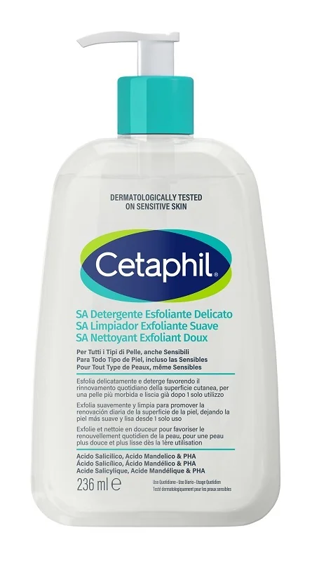 Cetaphil Sa Detergente Esfoliante Delicato 236 Ml