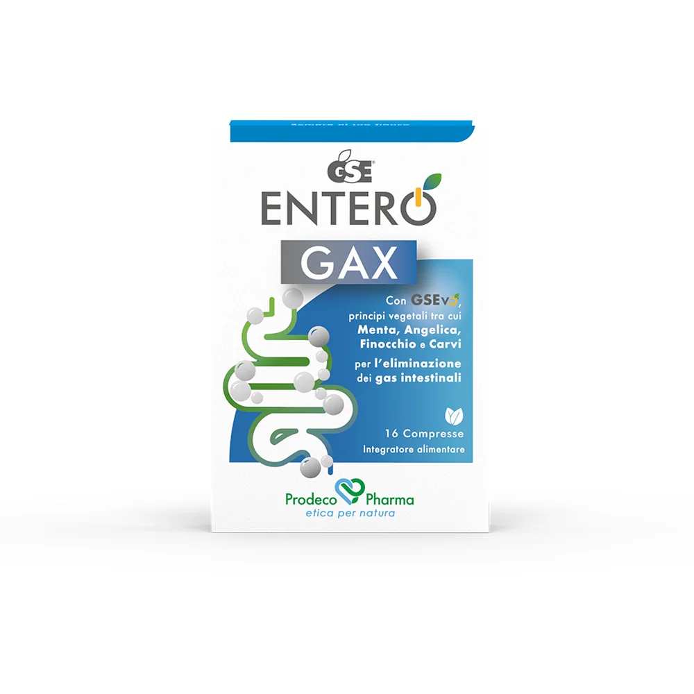 Gse Entero Gax 16 Compresse Eliminazione Gas in Eccesso