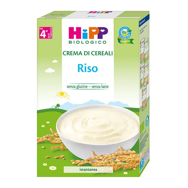 Hipp Bio Crema Riso 200G Crema per Svezzamento