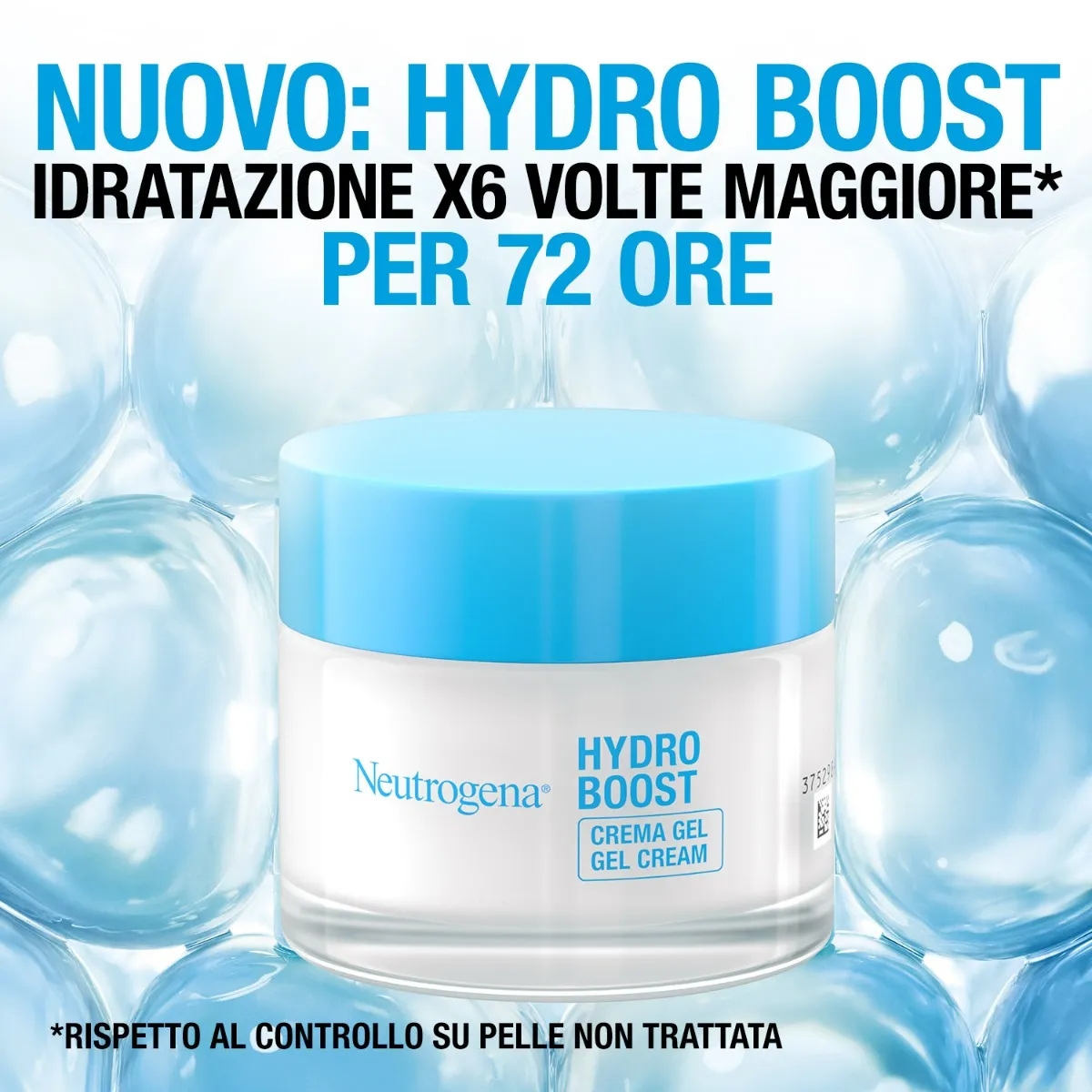 Neutrogena Hydro Boost Crema Gel Idratante Viso 50 ml Per Pelle Secca e Sensibile
