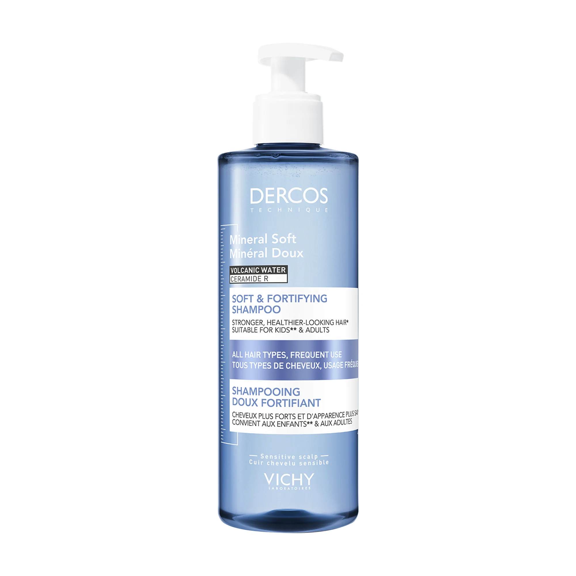 Vichy Dercos Dolcezza Minerale Shampoo 400ml Uso frequente