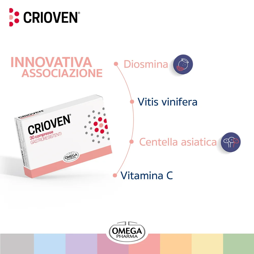 Crioven 30 Compresse Benessere Vascolare