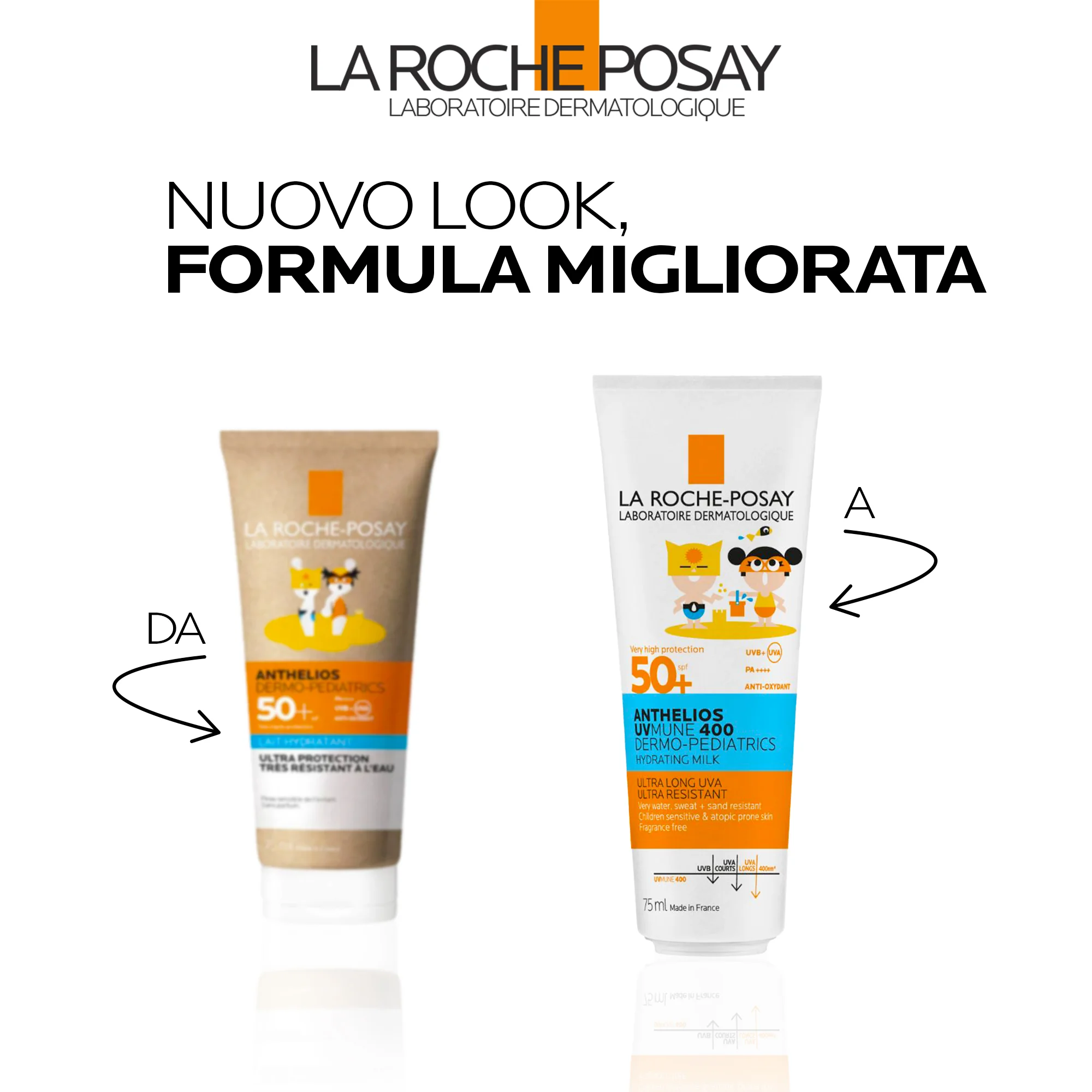 La Roche Posay Anthelios Latte Uvmune Bambino 50+ 75 ml Protezione solare pelle sensibile