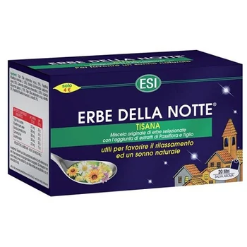 Esi Erbe Della Notte Tisana Per Dormire Tranquilli 20 Filtri Senza Glutine