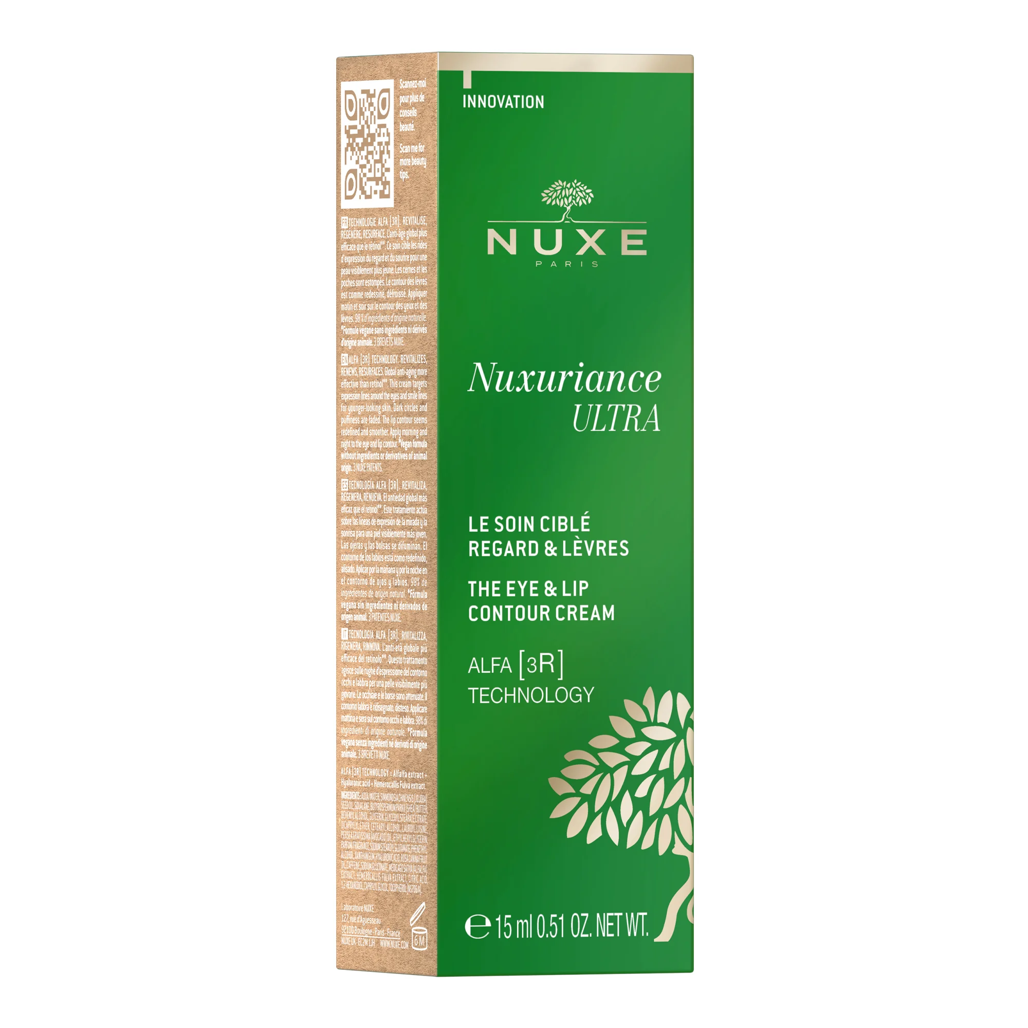 Nuxe Nuxuriance Ultra Contorno Occhi E Labbra 15ml Anti - Età