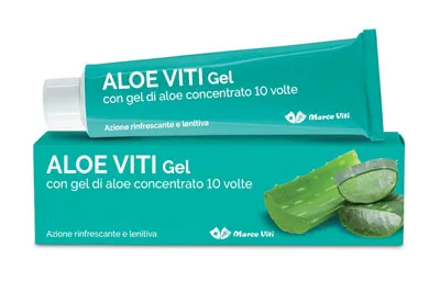 Aloe Viti Gel Rinfrescante Lenitivo Pelle Arrossata 100 ml