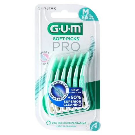 Gum Soft Pick Pro Medium 30Pz Pulizia interdentale