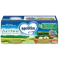 Mellin OMOGENEIZZATO Di Zucchine 2 X 80 G