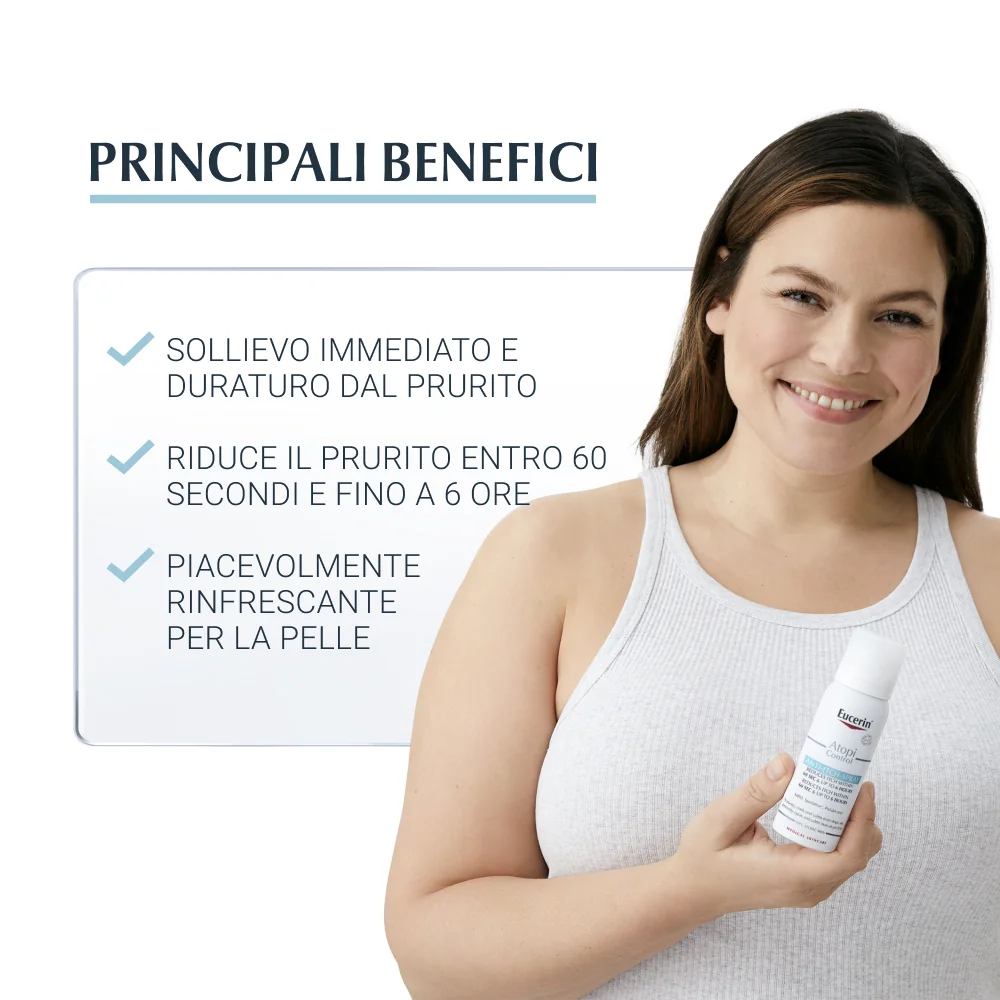 Eucerin Atopicontrol Spray Anti Prurito 50 Ml Azione Lenitiva