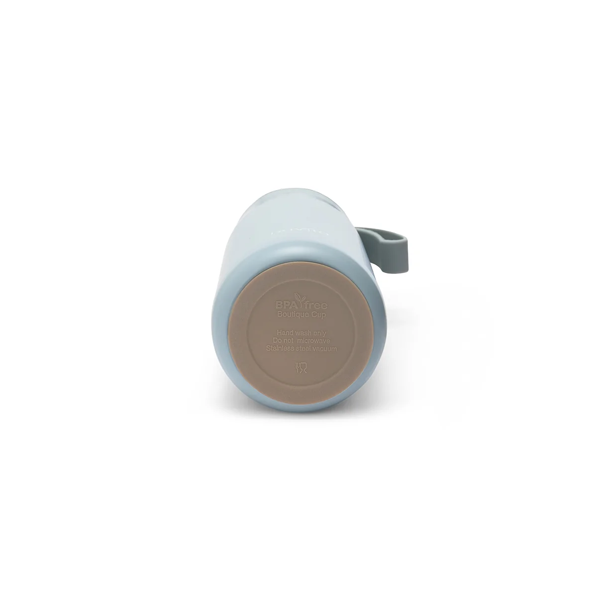 Borraccia Termica Con Manico In Silicone - Azzurra 400 ml