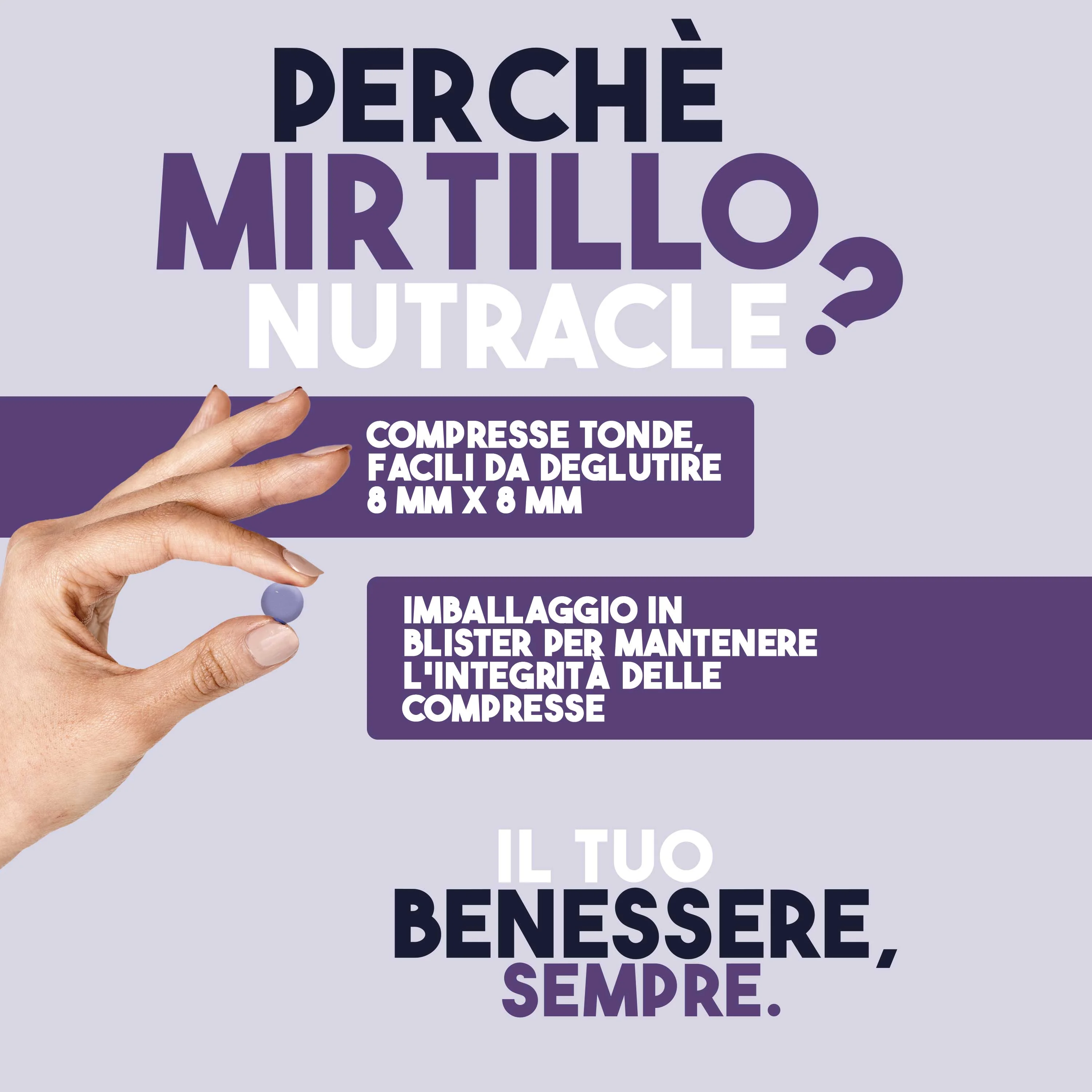 Nutracle Mirtillo 60Cpr Drenaggio Liquidi Corporei
