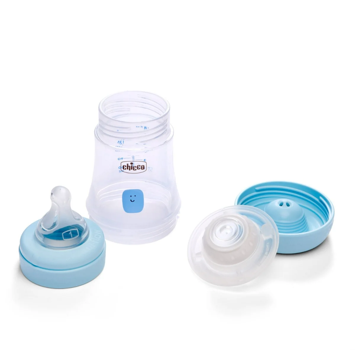 Chicco Biberon Perfect5 Azz 150Ml Sil 1Foro