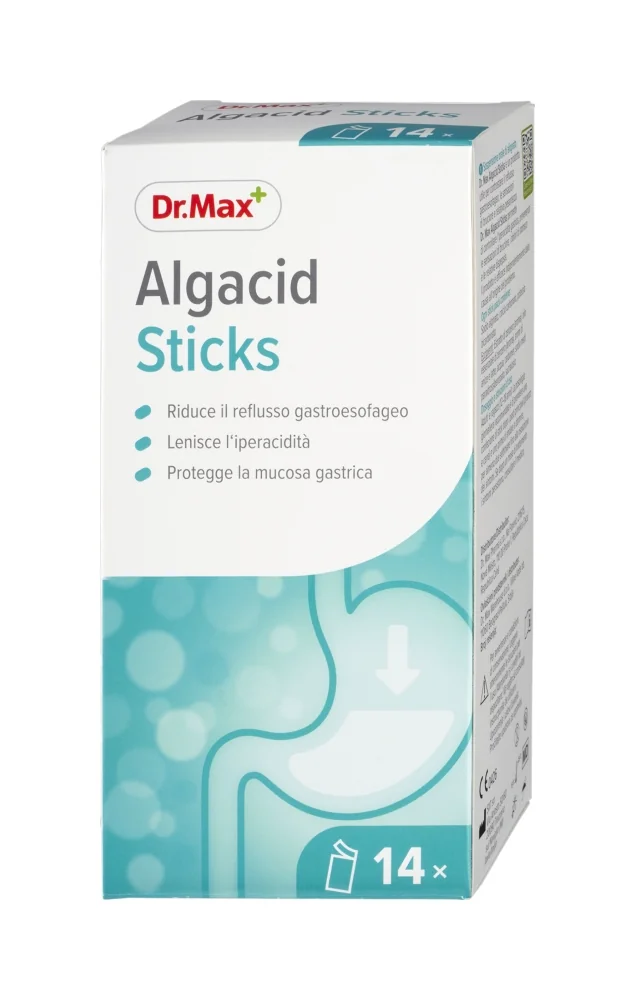 Dr. Max Algacid 14 Stick Contro Acidità e Reflusso