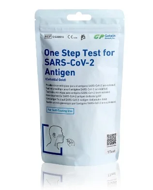 One Step Test Rapido Antigenico per Covid 19 Tampone Fai Da Te 