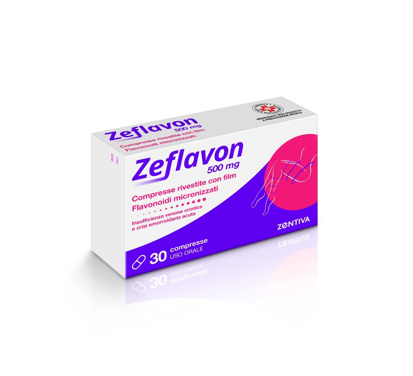 Zeflavon 30 Compresse Riv 500 mg Vasoprotettore