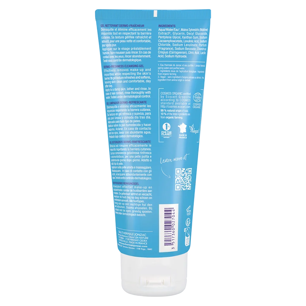 Jonzac Rehydrate Gel Dermo-Detergente 200 Ml Pelle Sensibile e Disidratata