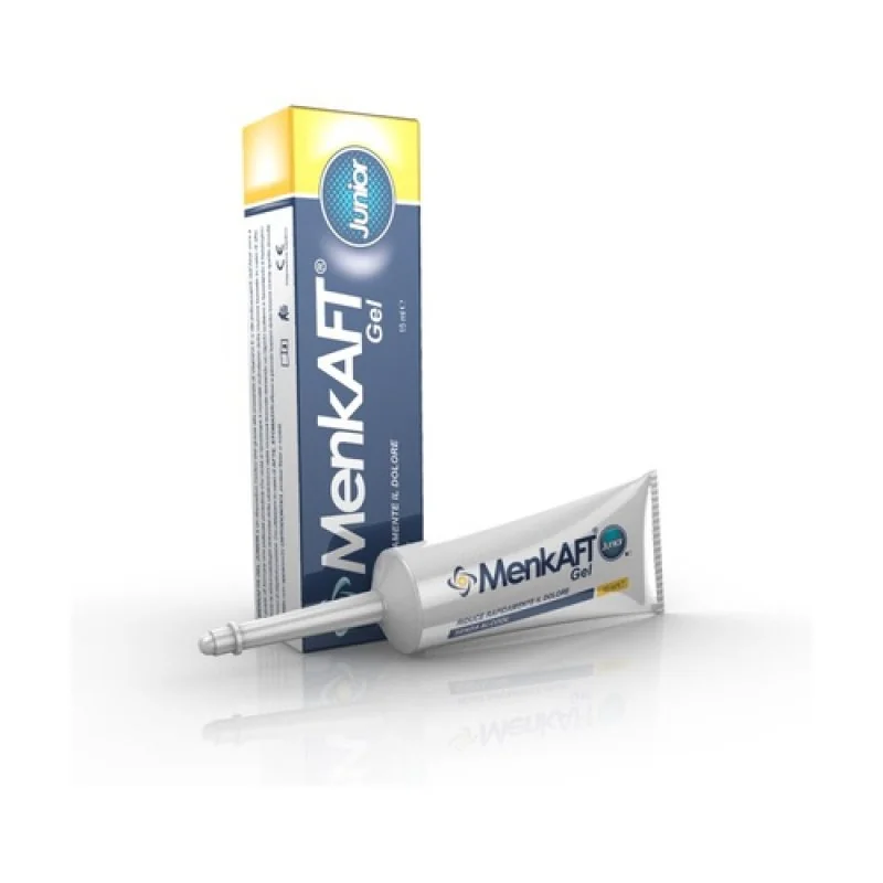 Menkaft Junior Gel Cicatrizzante 15 ml Per Microlesioni Della Bocca
