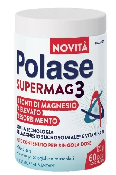 Polase Supermag3 Barattolo 120 g Stanchezza e Affaticamento