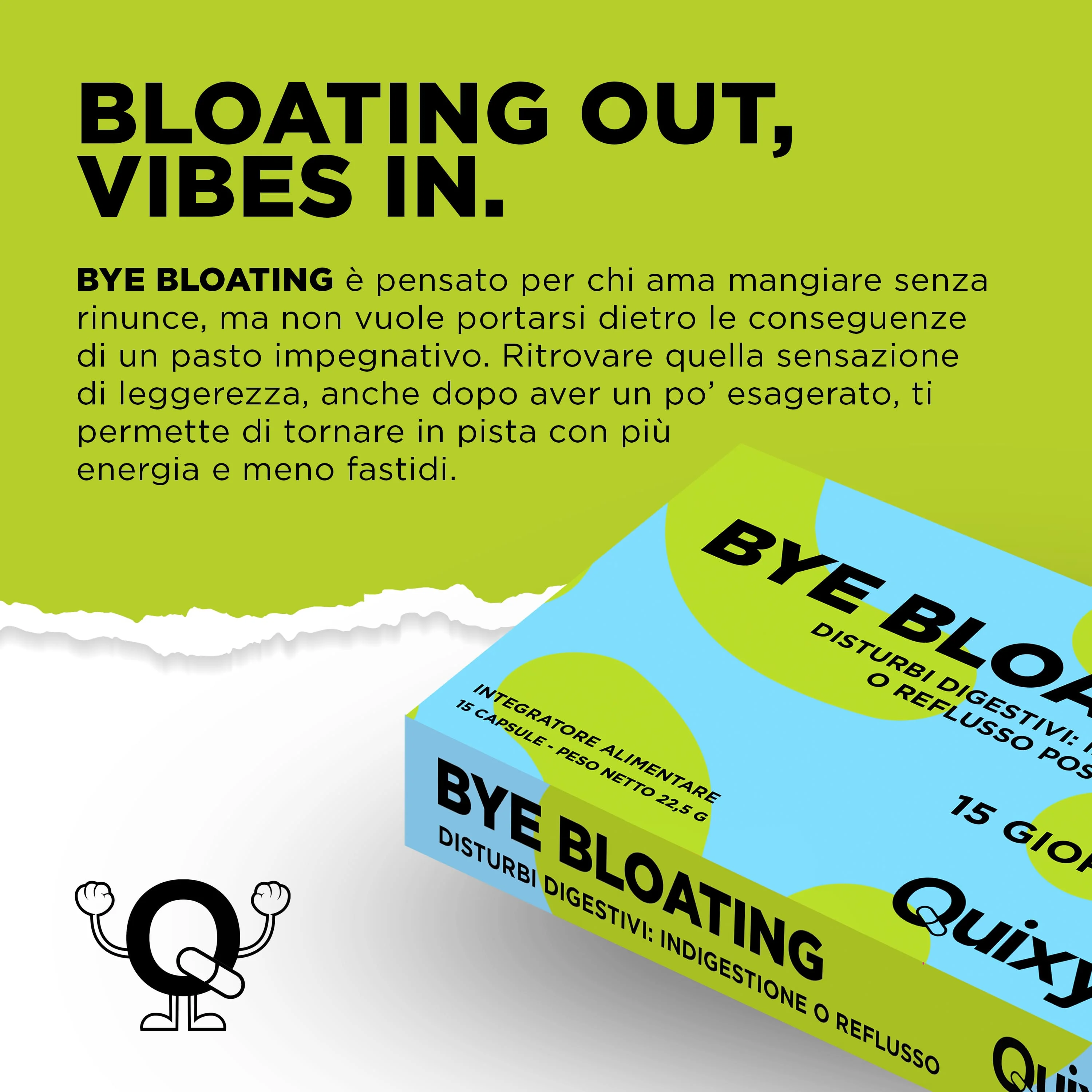 Ec Quixy Bye Bloating 15Cps Gonfiore Addominale