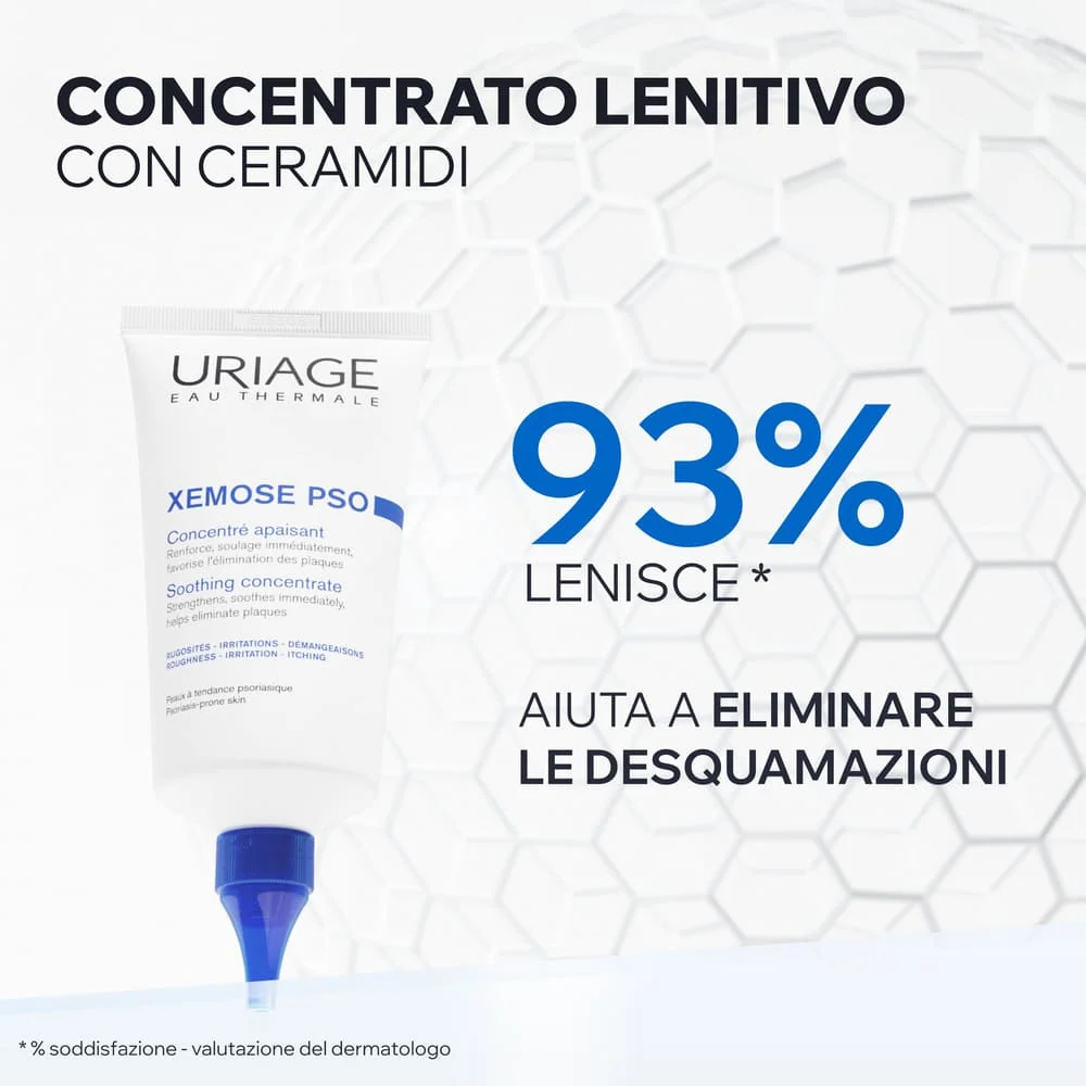 Uriage Xemose Pso Trattamento Concentrato Lenitivo 150 ml Pelle a Tendenza Psoriasica