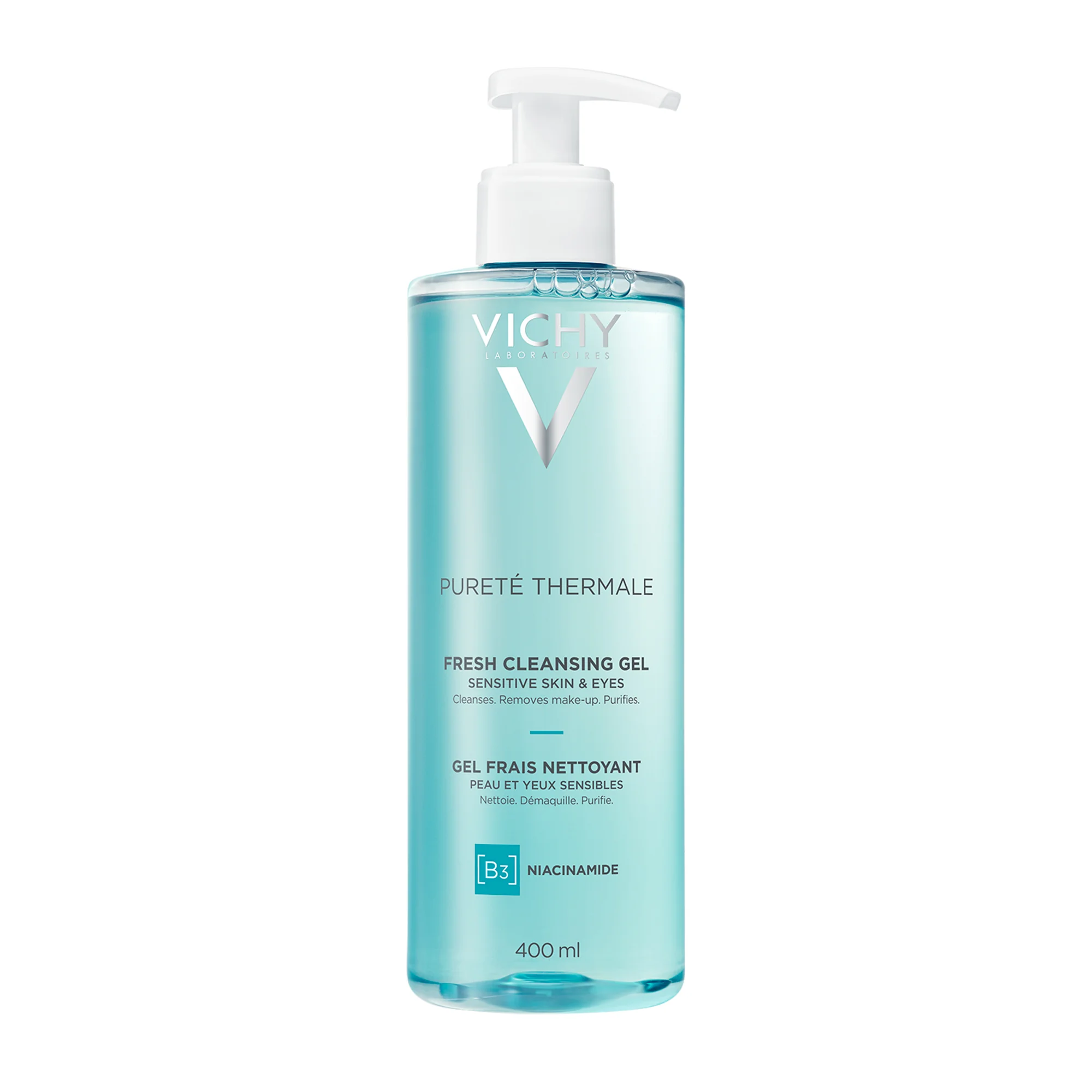 Vichy Pureté Thermale Gel Detergente 400 Ml Pulizia profonda