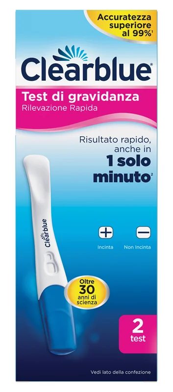 Clearblue Test di Gravidanza Rilevazione Rapida 2 Test