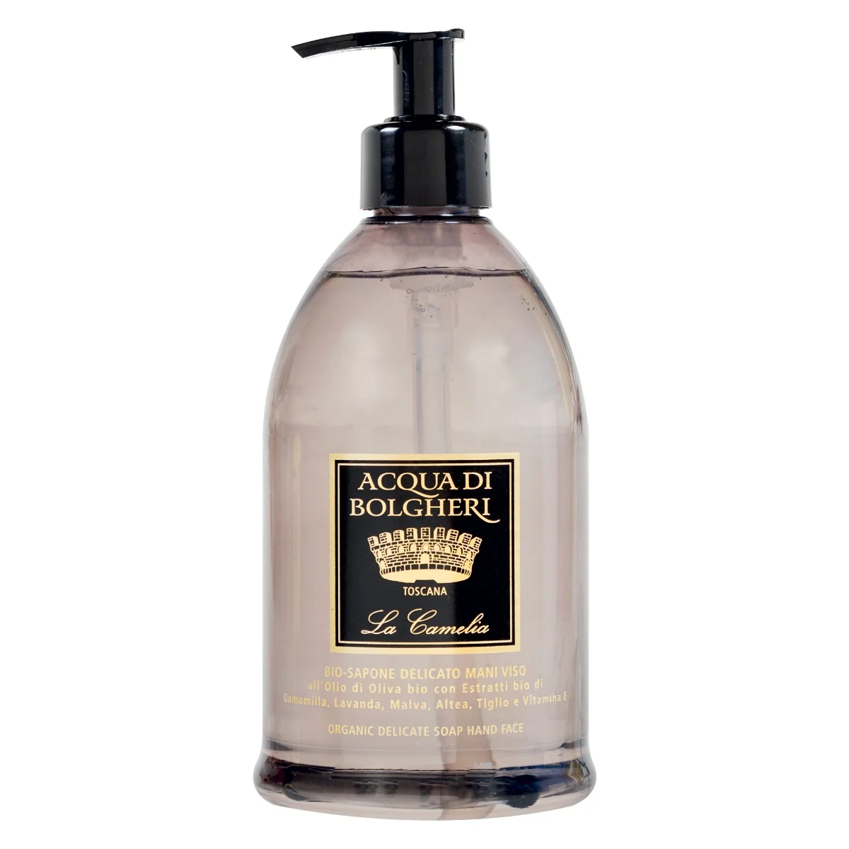 Acqua Di Bolgheri Bio-Sapone Mani/Viso La Camelia 500 Ml