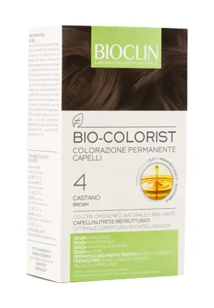 Bioclin Bio-Colorist 4 Castano Tintura Naturale Capelli