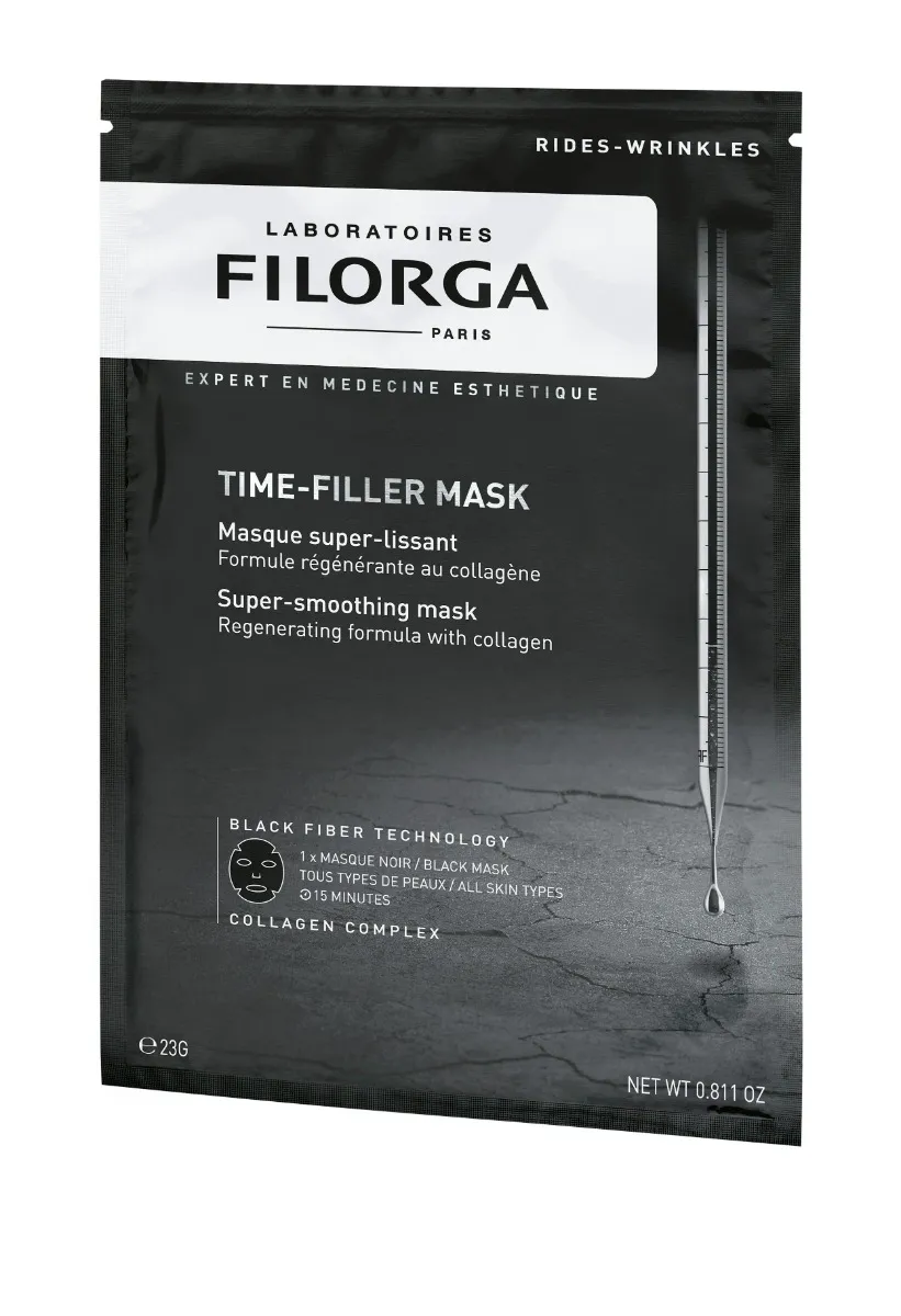 Filorga Time-Filler Mask 23 g Maschera In Foglio Super-Levigante al Collagene