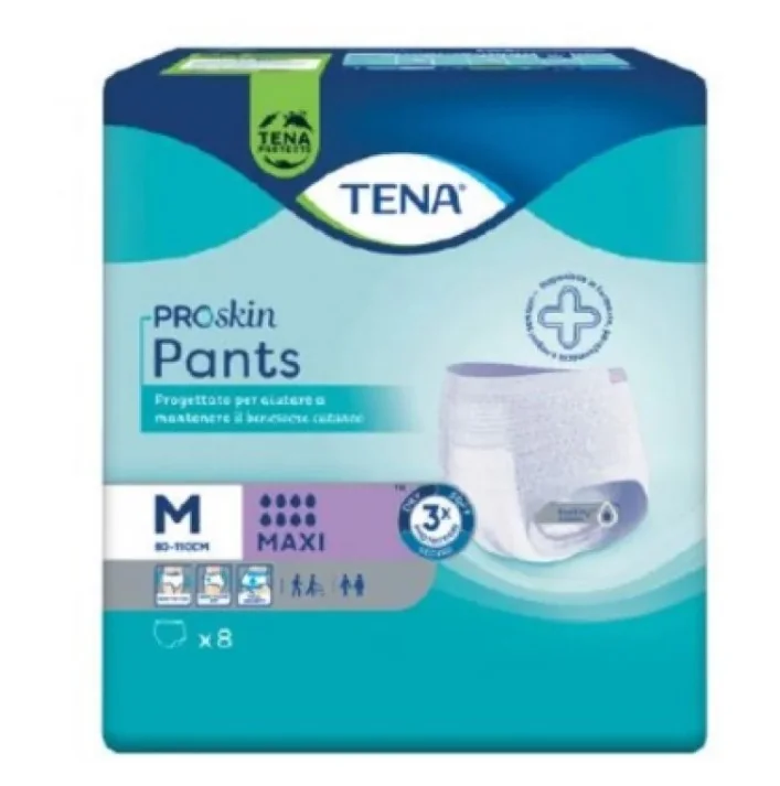 TENA Pants Maxi M 8 Mutandine Per Incontinenza