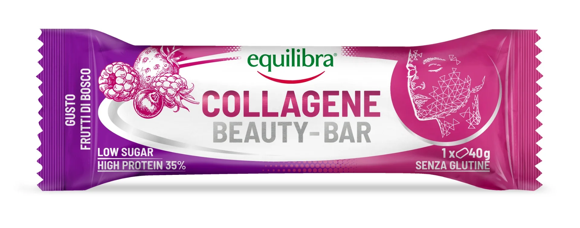 Collagane Beauty Barretta Frutti di Bosco Barretta Proteica
