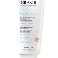 Rilastil Aqua Color Gel-Crema Colorata Idratante Tonalità Light 40 ml