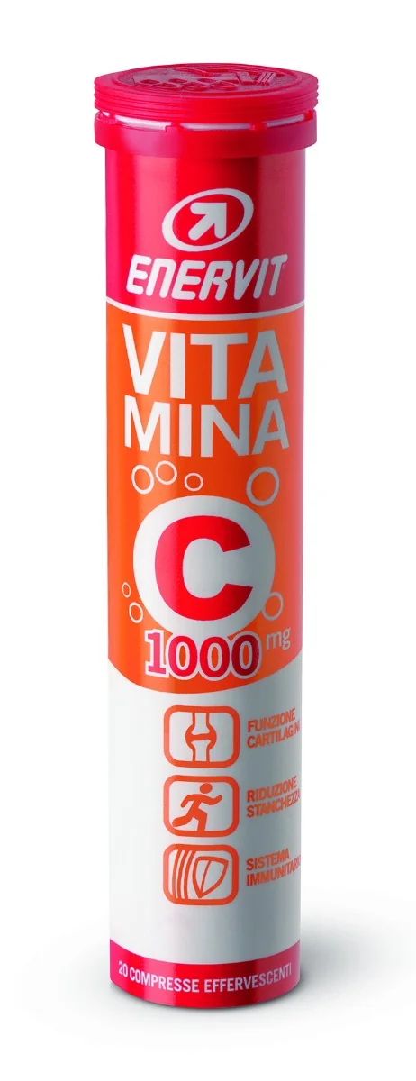 Enervit Vitamina C1000 20 compresse effervescenti Benessere dell’organismo e difese immunitarie