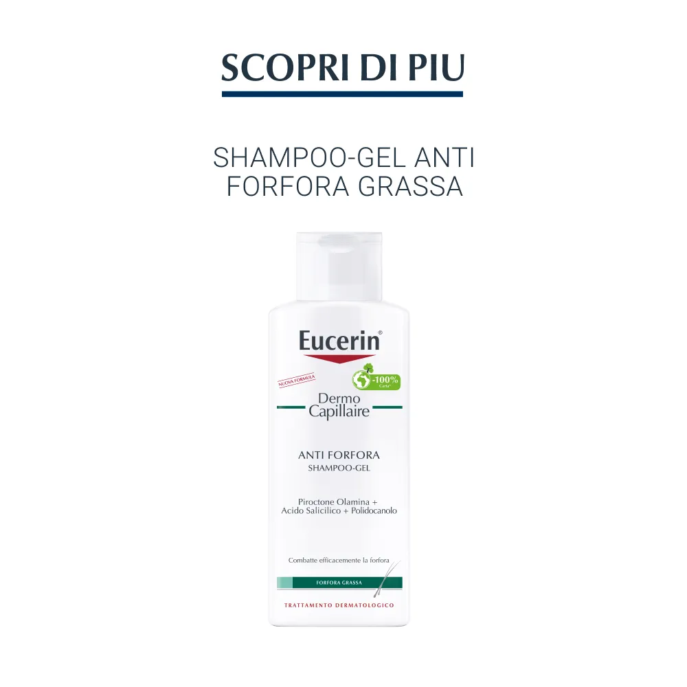 Eucerin DermoCapillaire Shampoo Crema Antiforfora 250 ml Forfora Secca
