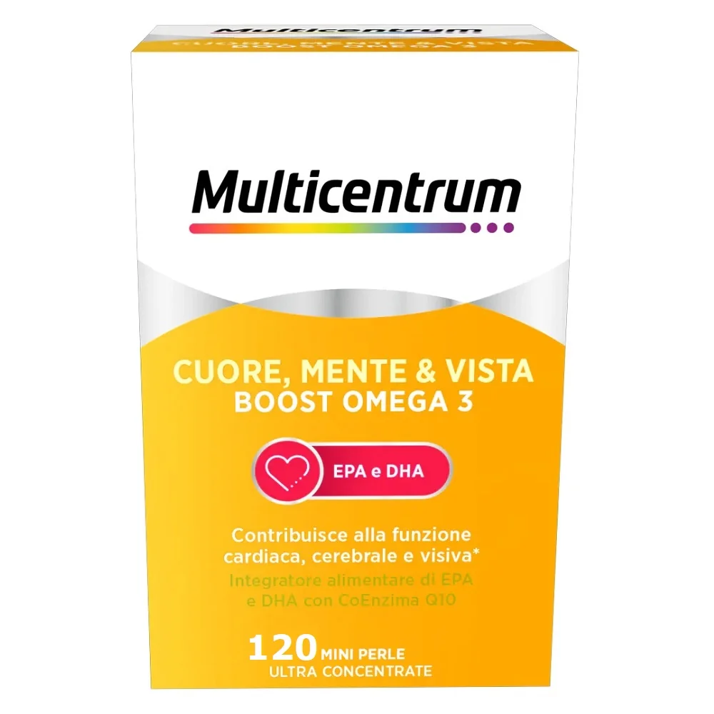 Multicentrum My Omega 3 120 Perle Integratore di Omega 3
