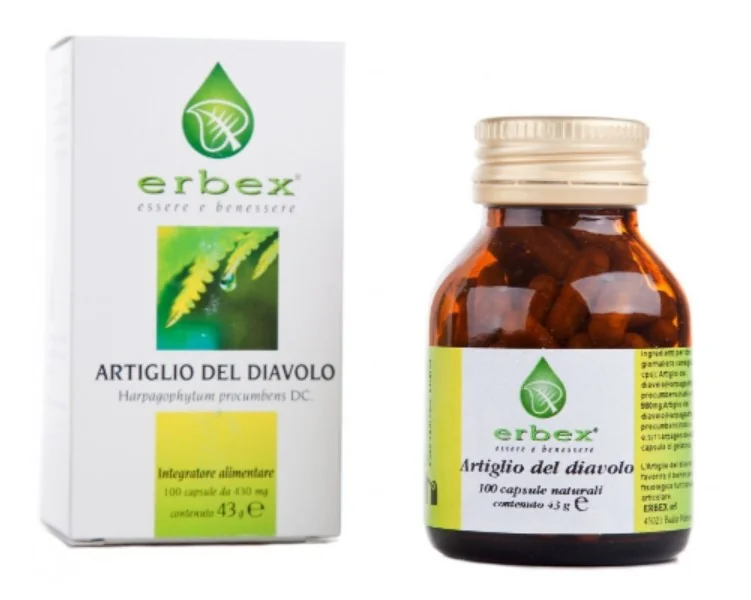 Erbex Artiglio del Diavolo Integratore 160 Compresse