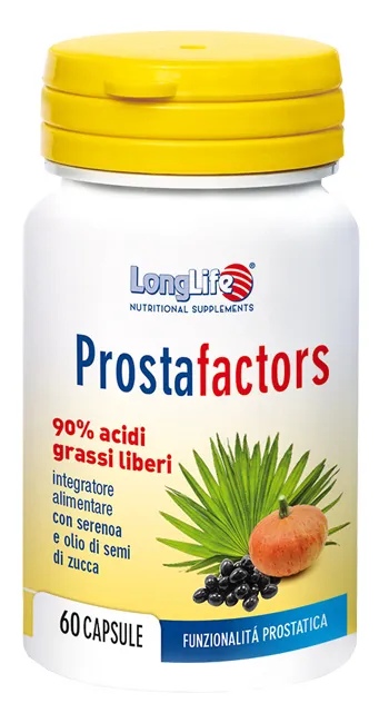 ProstaFactors Long Life 60 Capsule - Integratore per Vie Urinarie