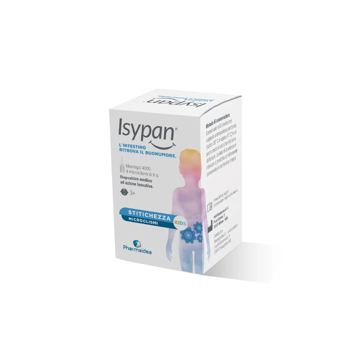 Isypan Stitichezza Microclismi Kids Ideale per Bambini