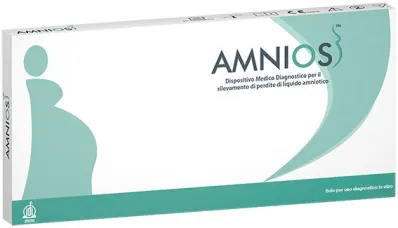 AMNIOS ASSORBENTE TEST RILEVAZIONE LIQUIDO AMNIOTICO 2 PEZZI