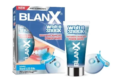 BLANX WHITE SHOCK TRATTAMENTO SBIANCANTE + LED BITE