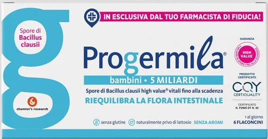 Progermila Bambini 5 mld 6 Flaconcini