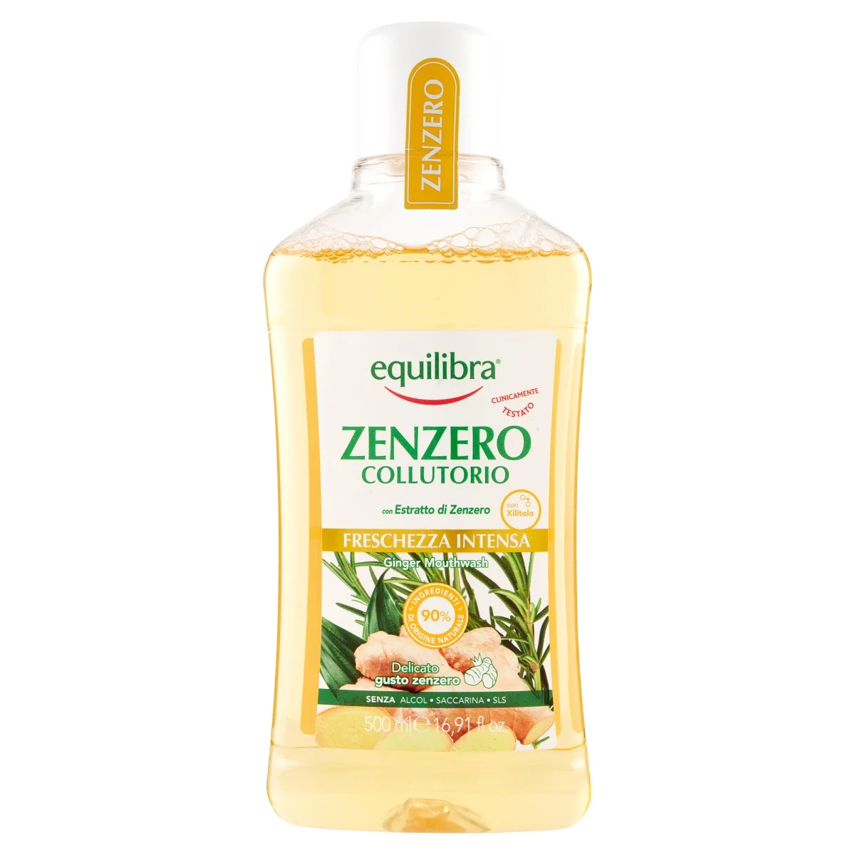Equilibra Zenzero Collutorio 500 ml Freschezza Intensa