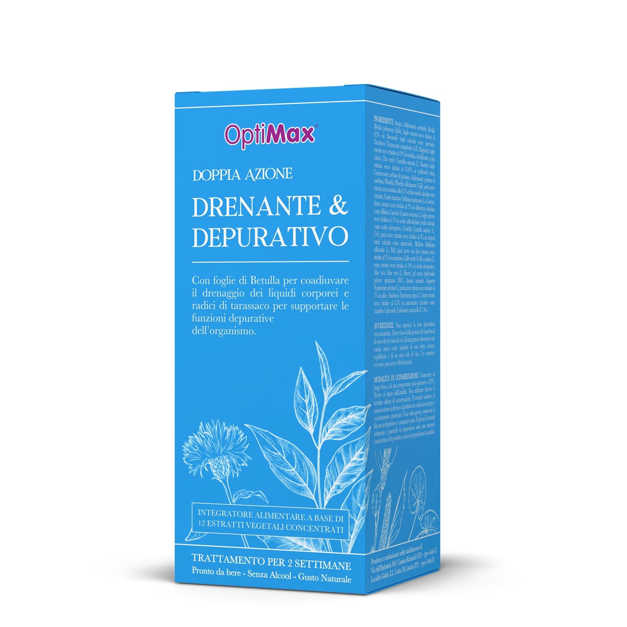 Optimax Drenante Depurat 500 ml Drenante