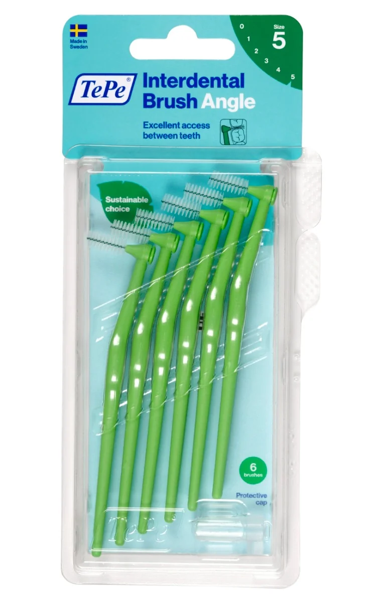 Tepe Angle Scovolini Verde 0,8 Scovolino per Igiene Dentale