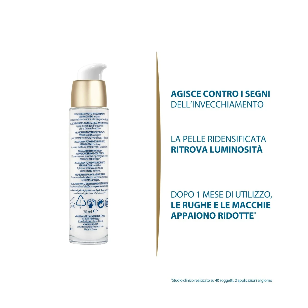 Ducray Melascreen Siero Antimacchie 30 Ml