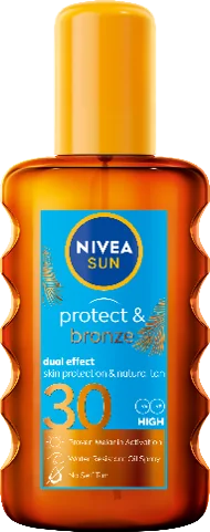 Nivea Sun Protect & Bronze Oil Spray SPF 30 Spray abbronzante