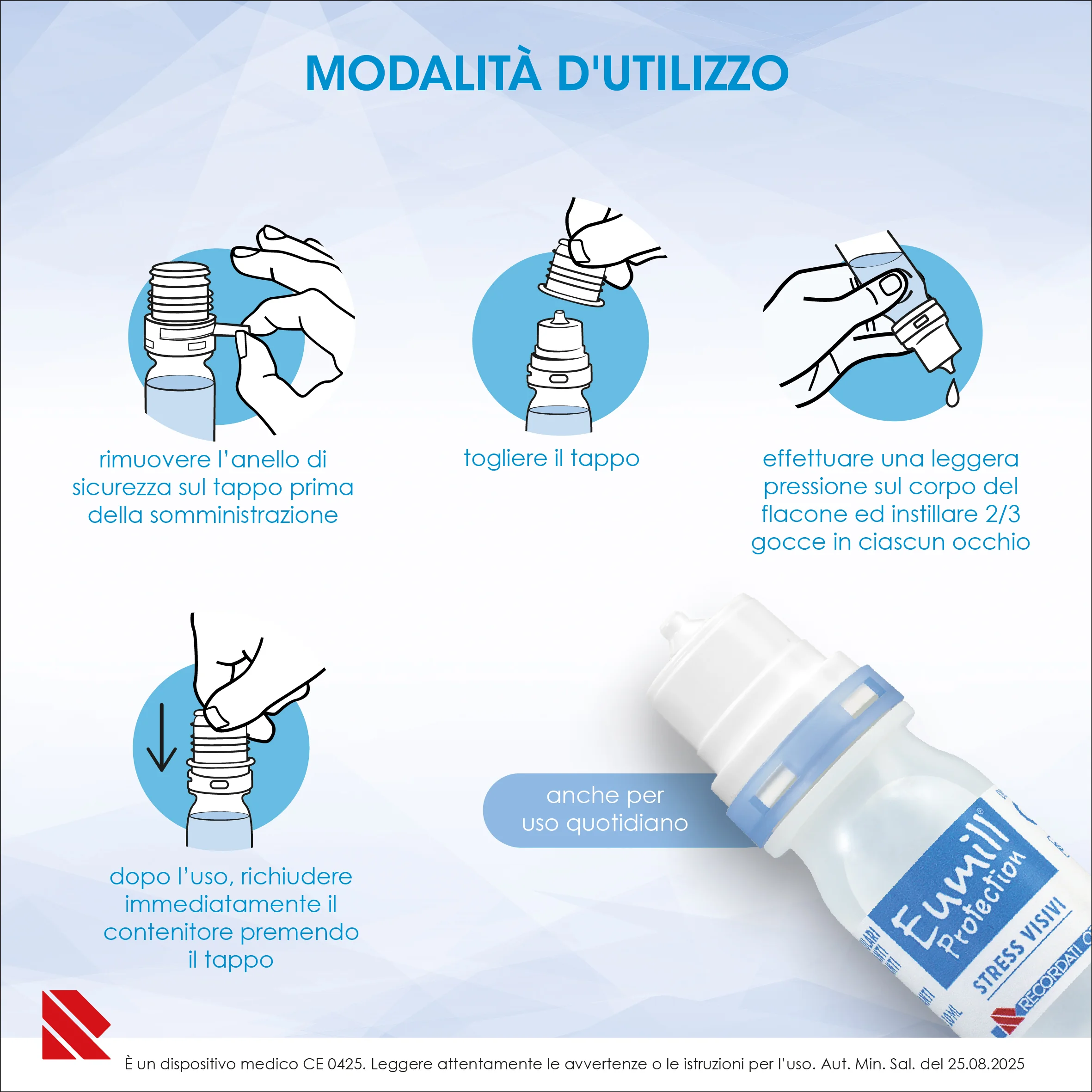 Eumill Gocce Oculari Protection Protezione Occhi
