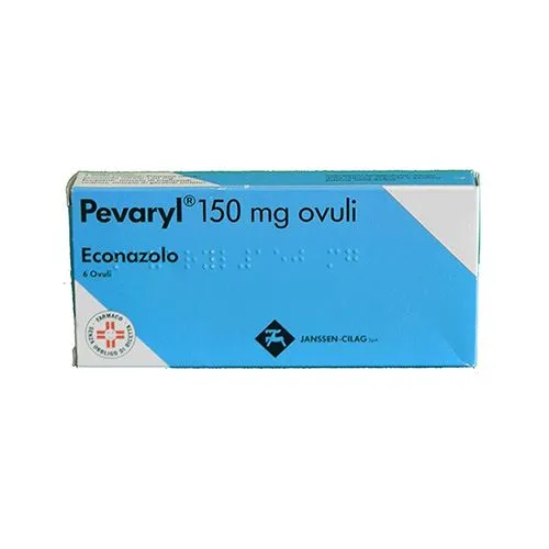 Pevaryl 150 mg Econazolo nitrato 6 Ovuli Vaginali