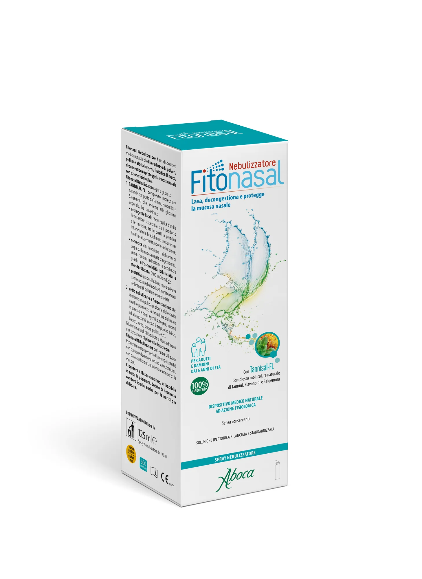 Fitonasal Nebulizzatore Spray Decongestionante Uso Pediatrico
