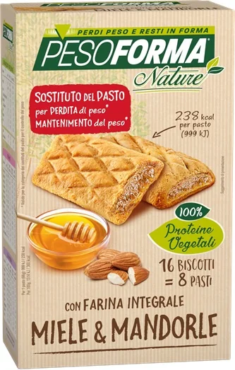 Pesoforma Biscotto Integrale Miele Equilibrio del Peso